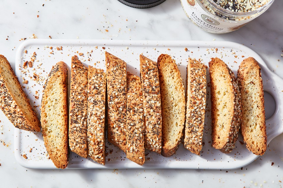 Everything Bagel Biscotti - select to zoom