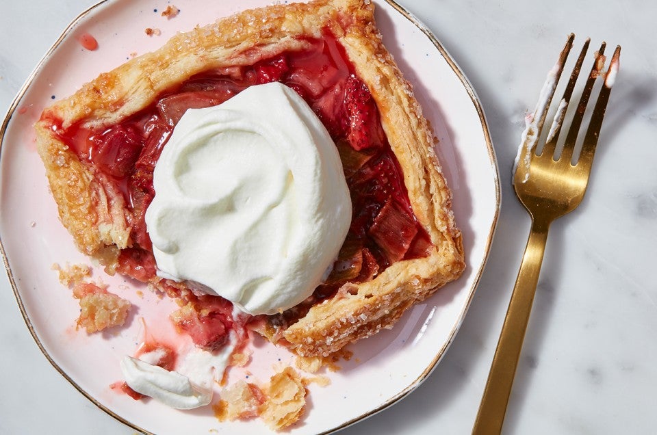 Strawberry-Rhubarb Galettes - select to zoom