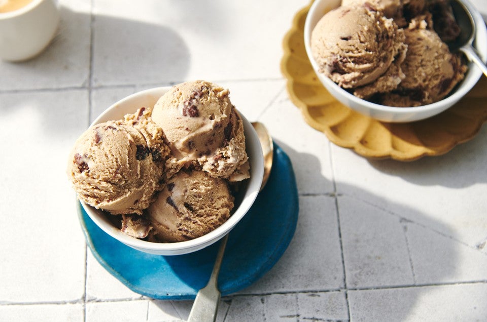 Coffee Chocolate Chunk Ice Cream - select to zoom