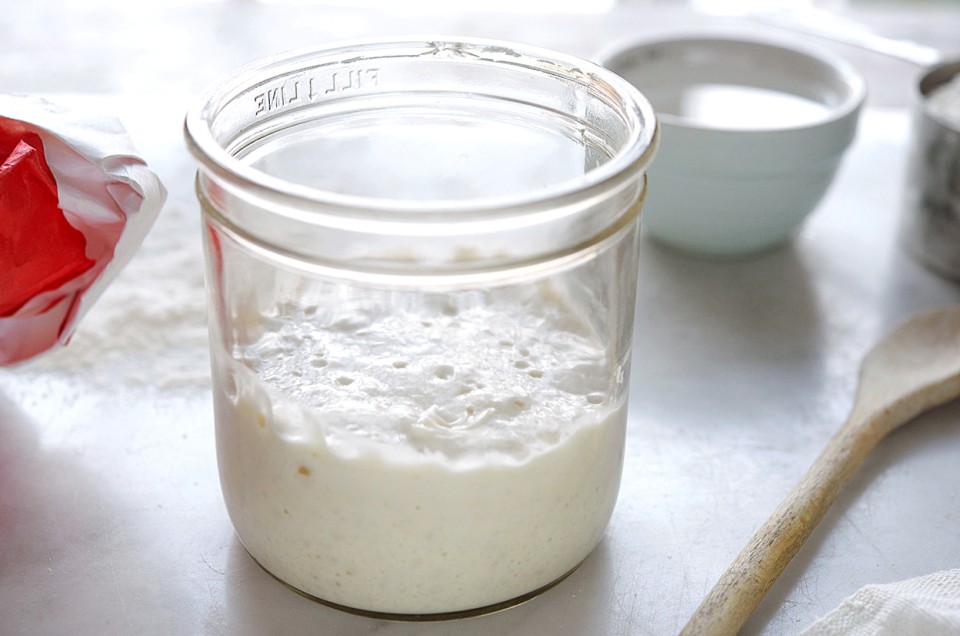 Feeding and Maintaining Your Sourdough Starter - select to zoom