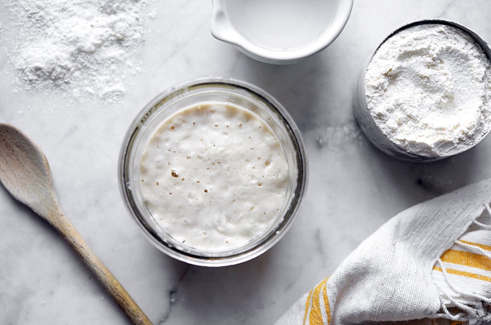 Feeding and Maintaining Your Sourdough Starter - select to zoom