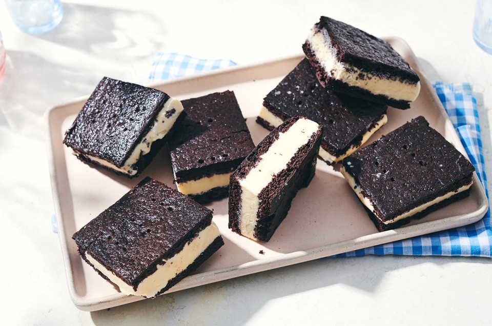 Chocolate Ice Cream Sandwiches - select to zoom
