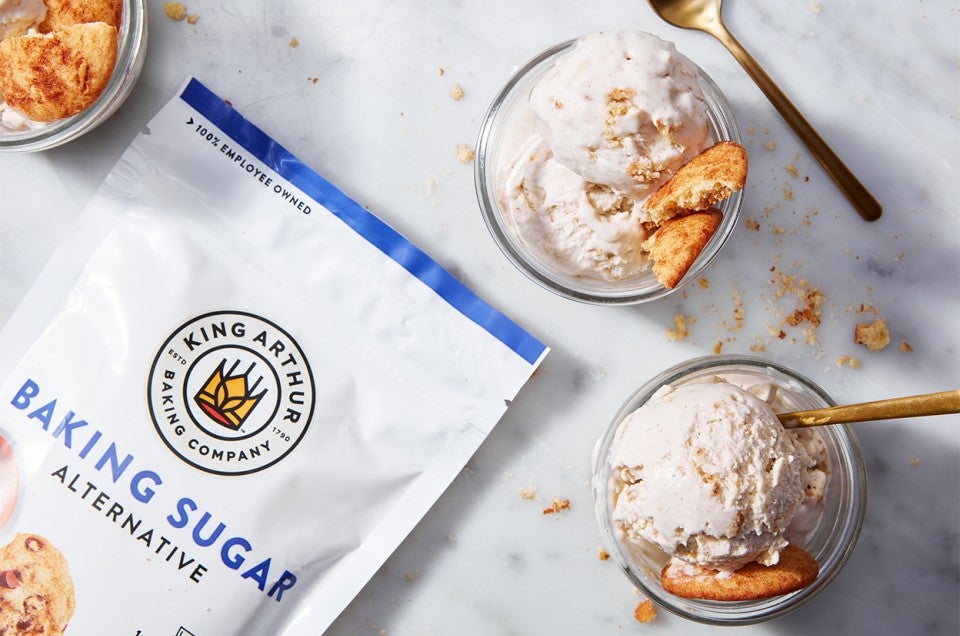 Snickerdoodle Ice Cream made with baking sugar alternative - select to zoom