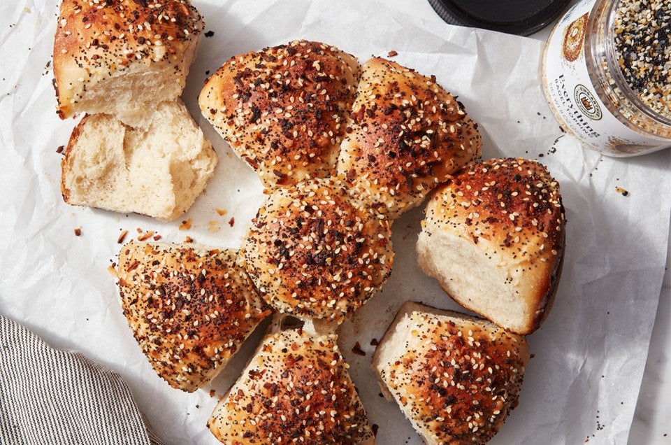 Chewy Sourdough Rolls - select to zoom