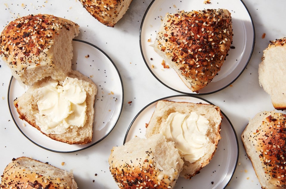 Chewy Sourdough Rolls - select to zoom