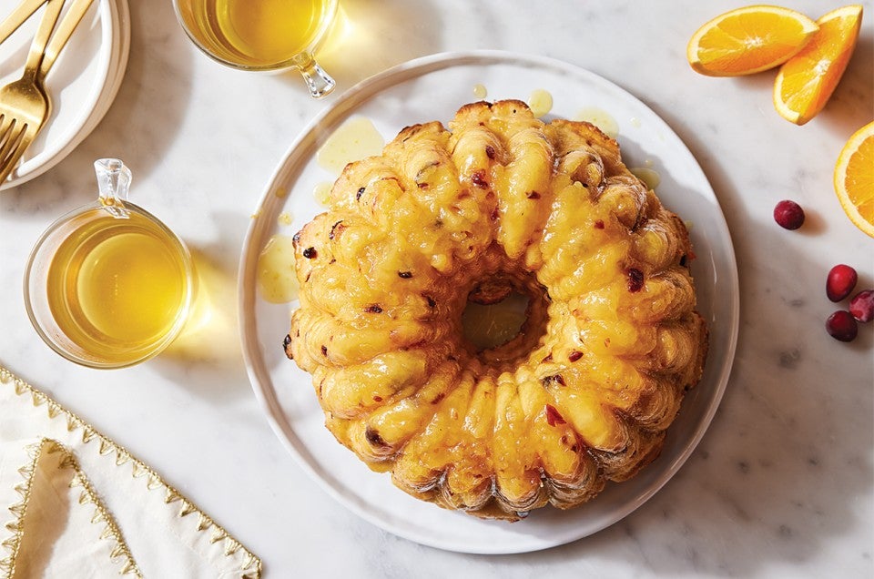 Cranberry Orange Pull-Apart Bread - select to zoom