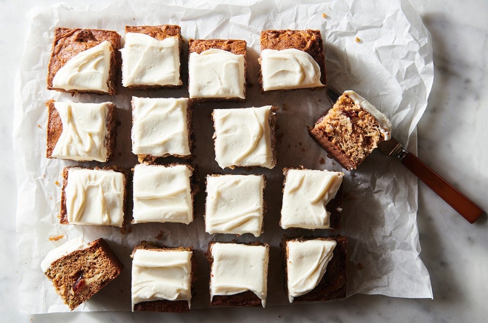 Gluten-Free Quinoa Apple Snack Cake - select to zoom