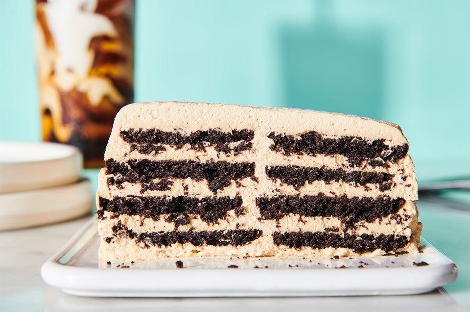 Iced Coffee Icebox Cake - select to zoom