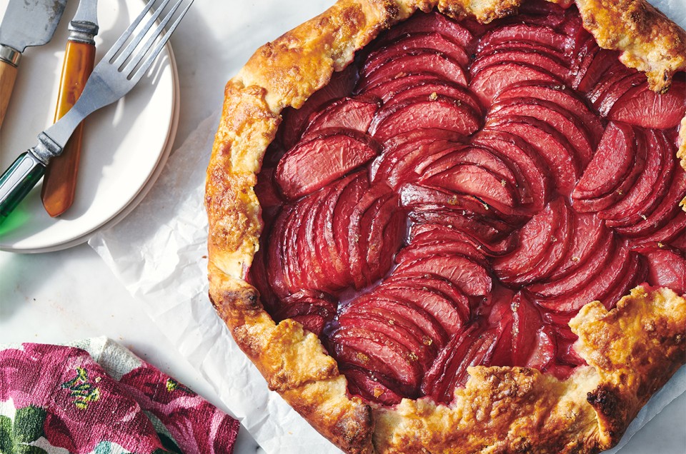 Plum and Ginger Galette - select to zoom