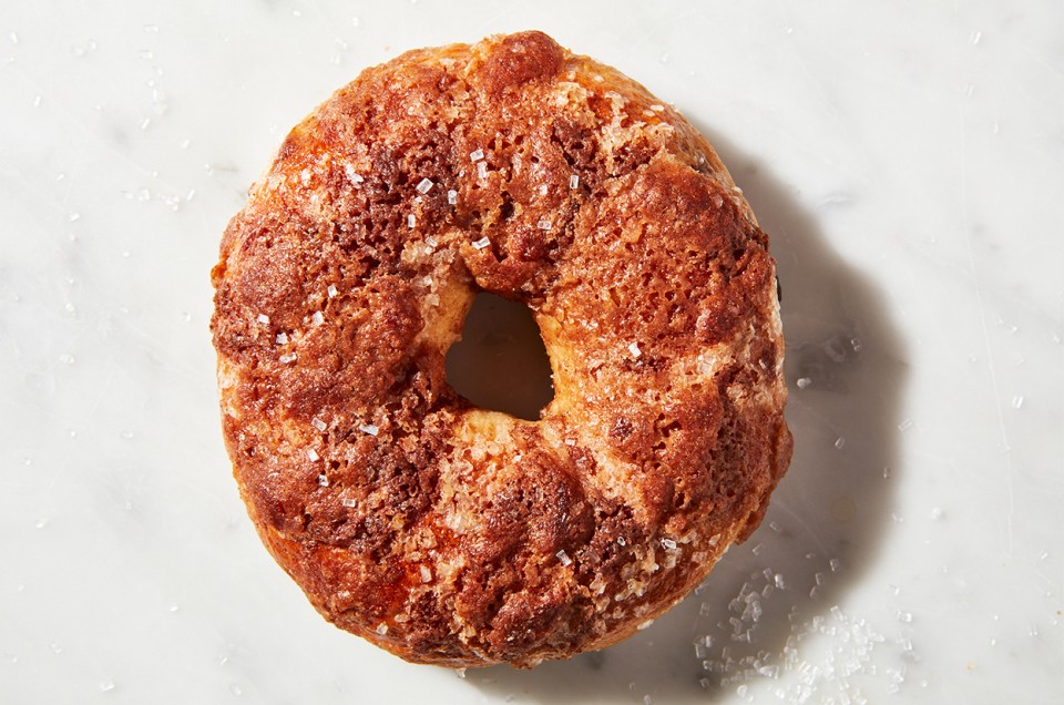 Cinnamon-Sugar Crunch Bagels - select to zoom