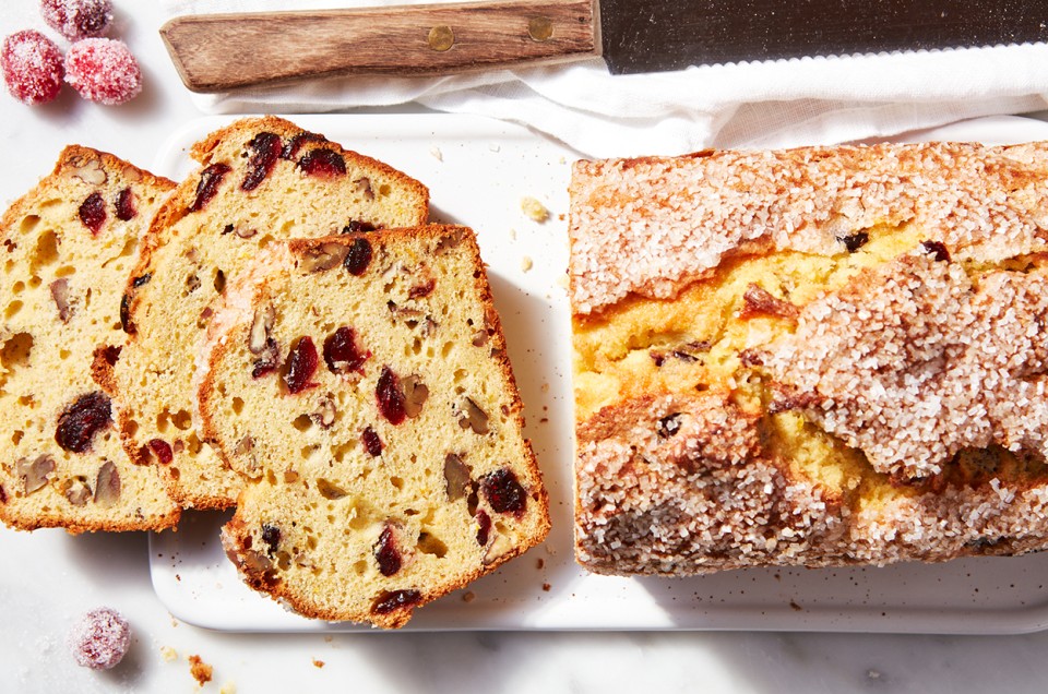 Gluten-Free Cranberry-Orange Bread with Sorghum - select to zoom