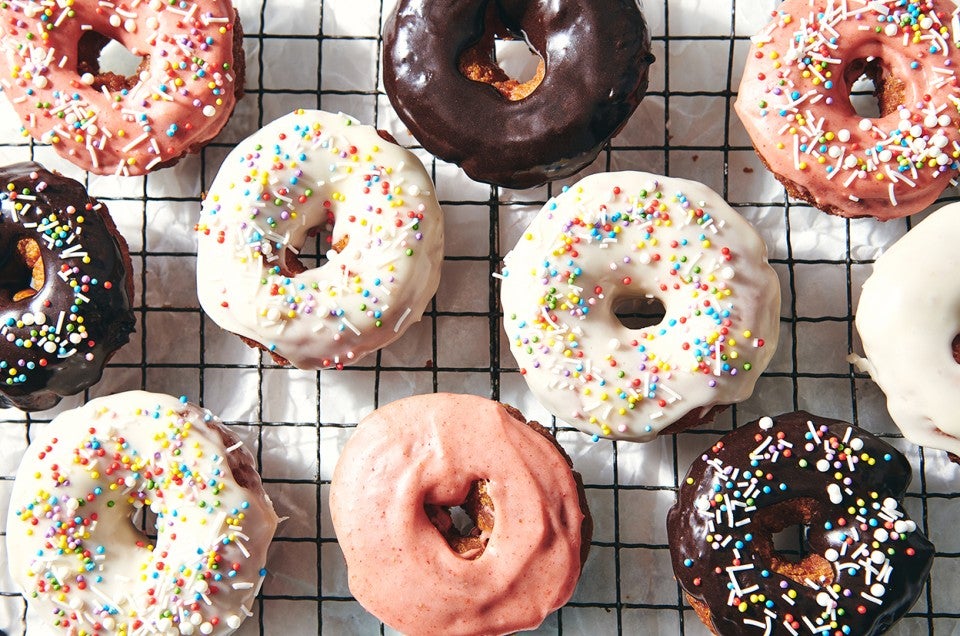 Frosted Sour Cream Cake Doughnut - select to zoom