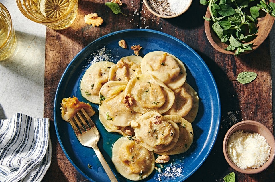 Savory Pumpkin Ravioli