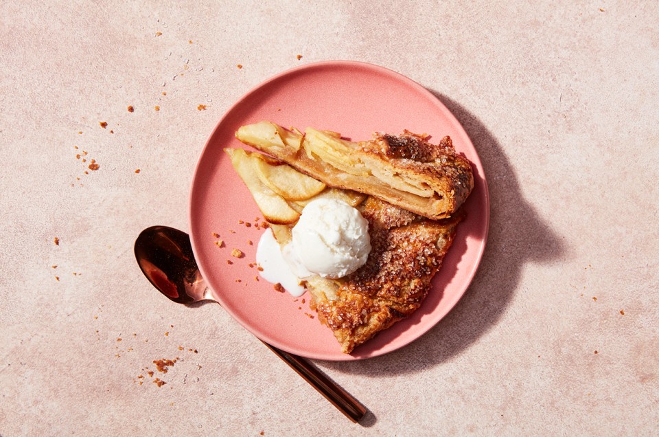 Apple Butter Apple Galette - select to zoom