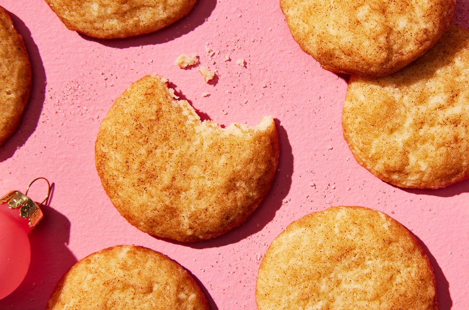 Soft Snickerdoodles made with baking sugar alternative - select to zoom