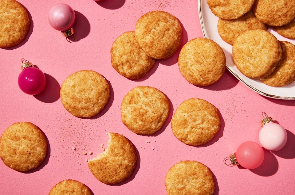 Soft Snickerdoodles made with baking sugar alternative - select to zoom