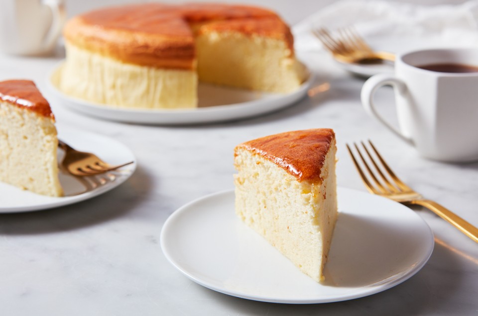 Japanese-Style Soufflé Cheesecake - select to zoom