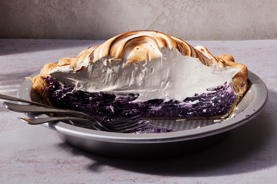 Purple Sweet Potato Pie - select to zoom