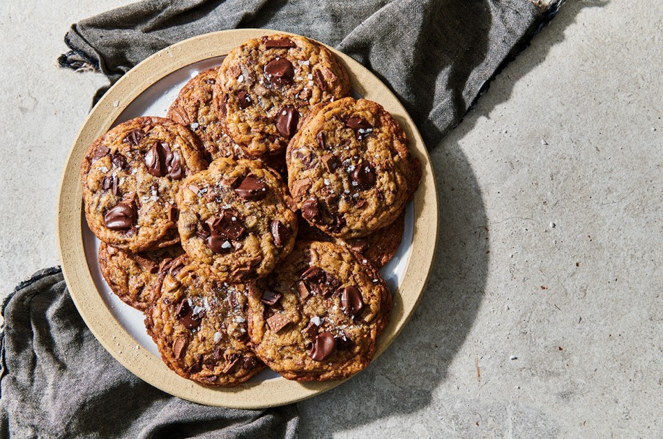 Sourdough Chocolate Chunk Cookies - select to zoom