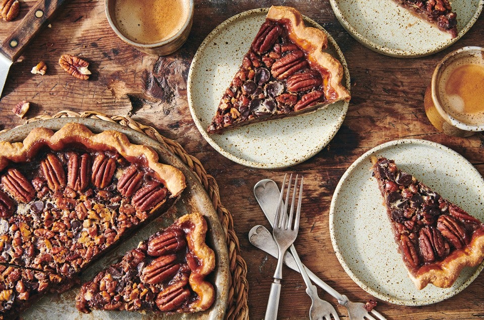 Vegan Pecan Pie - select to zoom