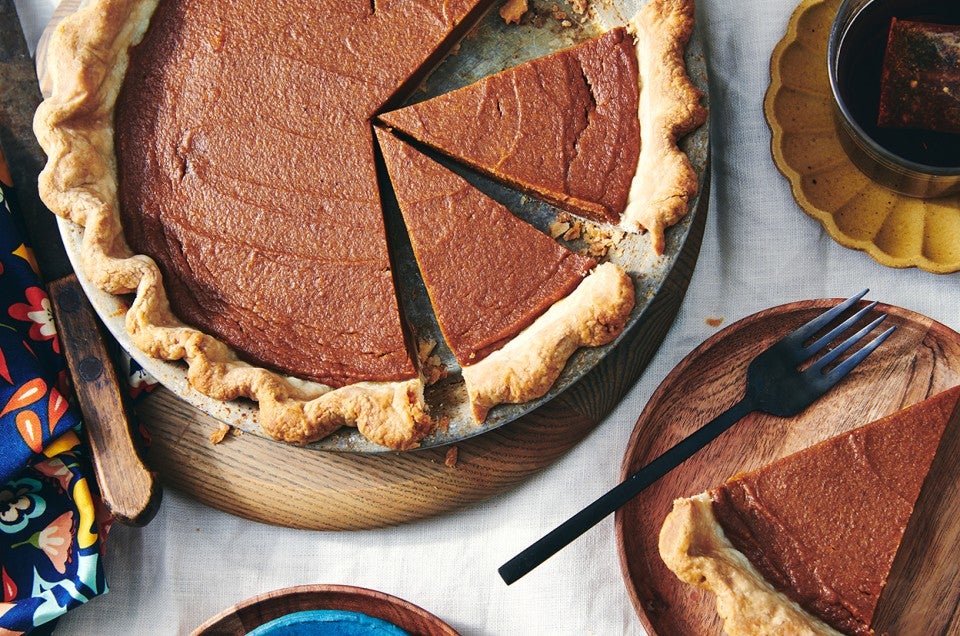 Vegan Pumpkin Pie - select to zoom