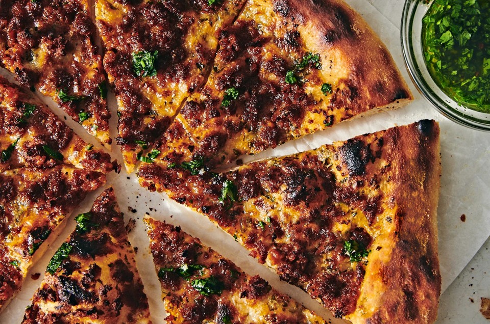Easy Vegan Pizza - select to zoom