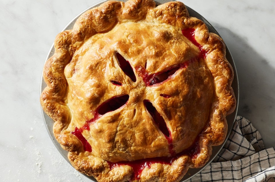Apple Pie with Cranberries - select to zoom
