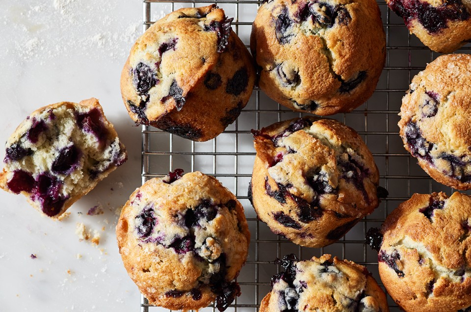 Blueberry Muffins Recipe | King Arthur Baking