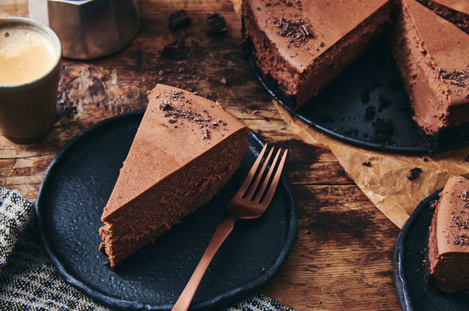 Divine Chocolate Cheesecake - select to zoom