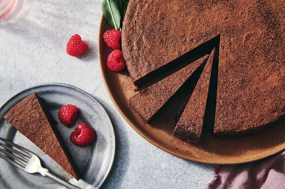 Flourless Chocolate Truffle Cake - select to zoom