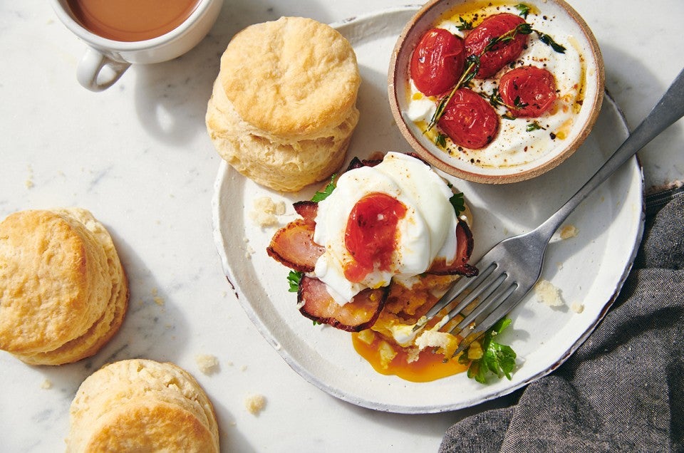 Buttery Sourdough Biscuits - select to zoom