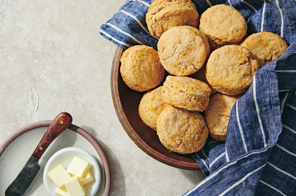 Sweet Potato Biscuits - select to zoom