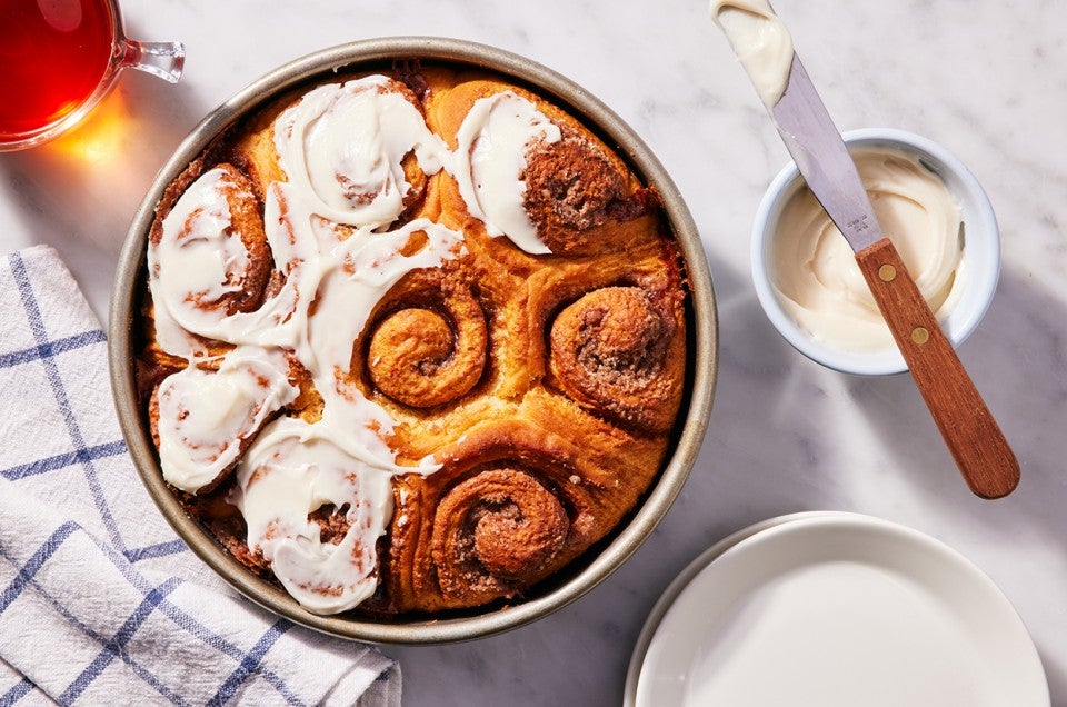 Soft Gluten-Free Cinnamon Rolls - select to zoom