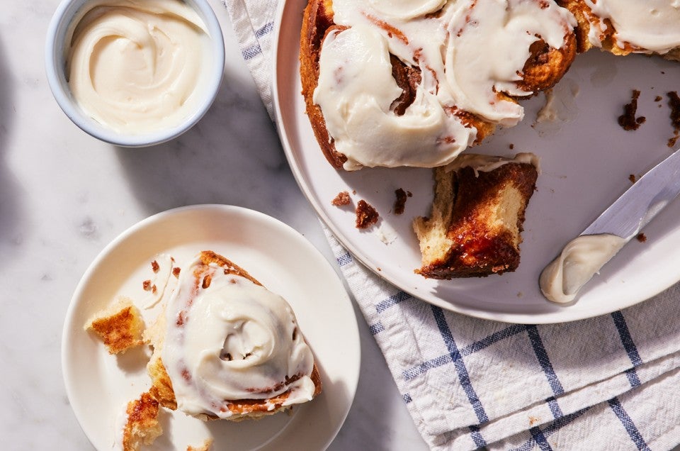 Soft Gluten-Free Cinnamon Rolls - select to zoom