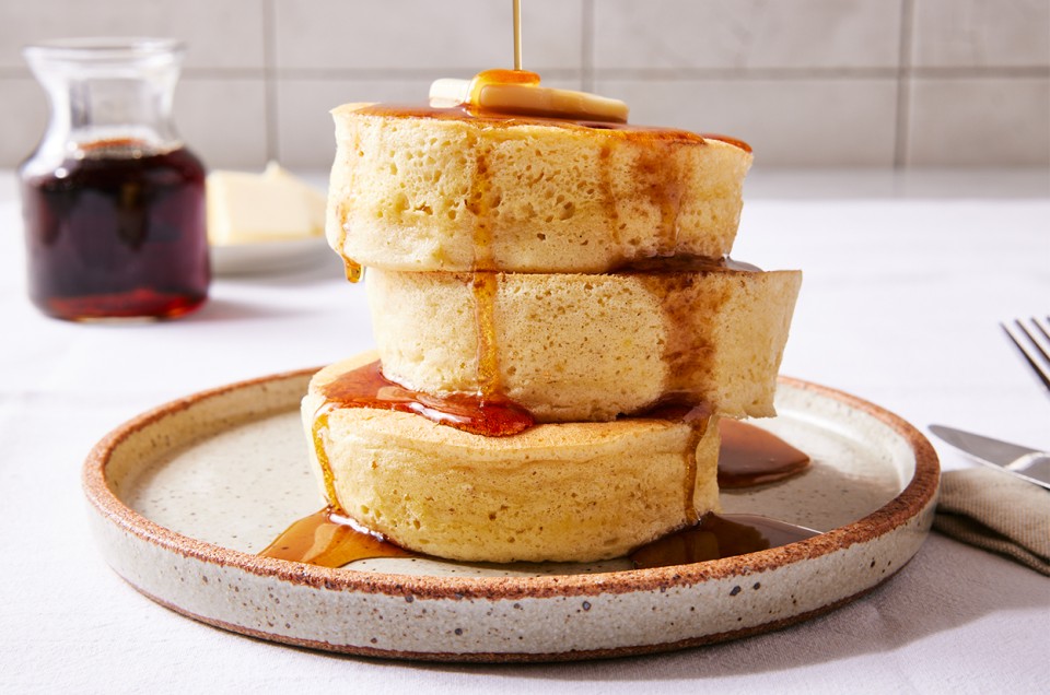 Japanese Soufflé Pancakes - select to zoom