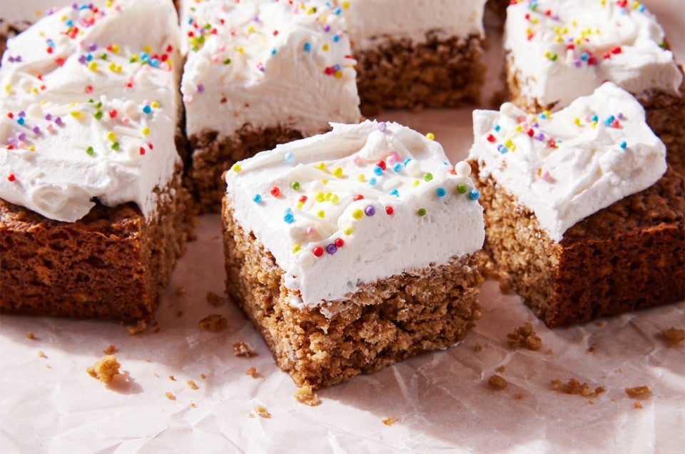 Oatmeal Cream Pie Bars - select to zoom