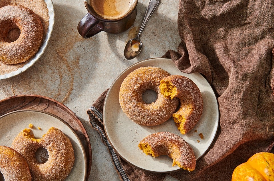 Pumpkin Cake Doughnuts - select to zoom