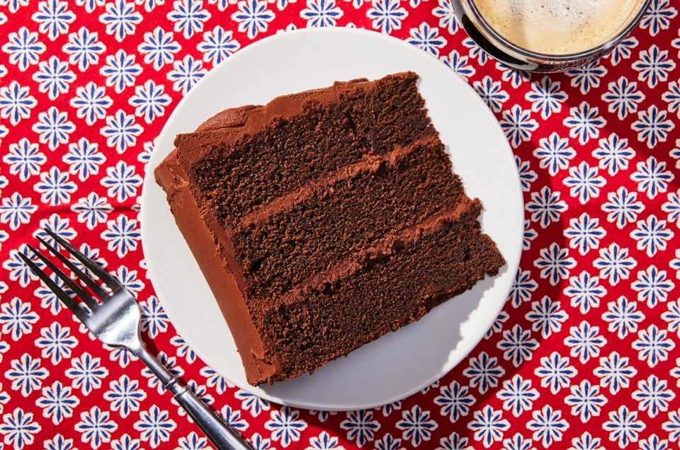 How to Bake a Layer Cake Using a Sheet Pan