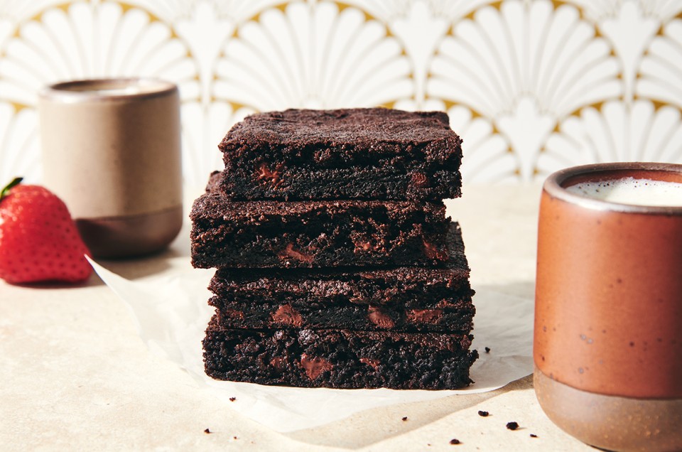 Quick and Easy Fudge Brownies - select to zoom