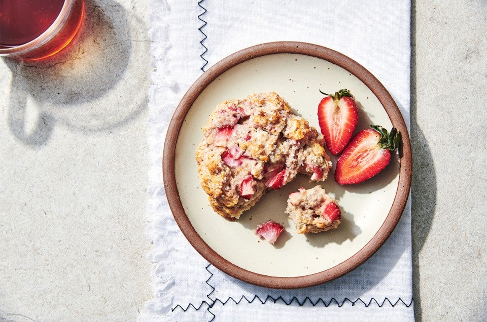 Strawberries & Cream Scones