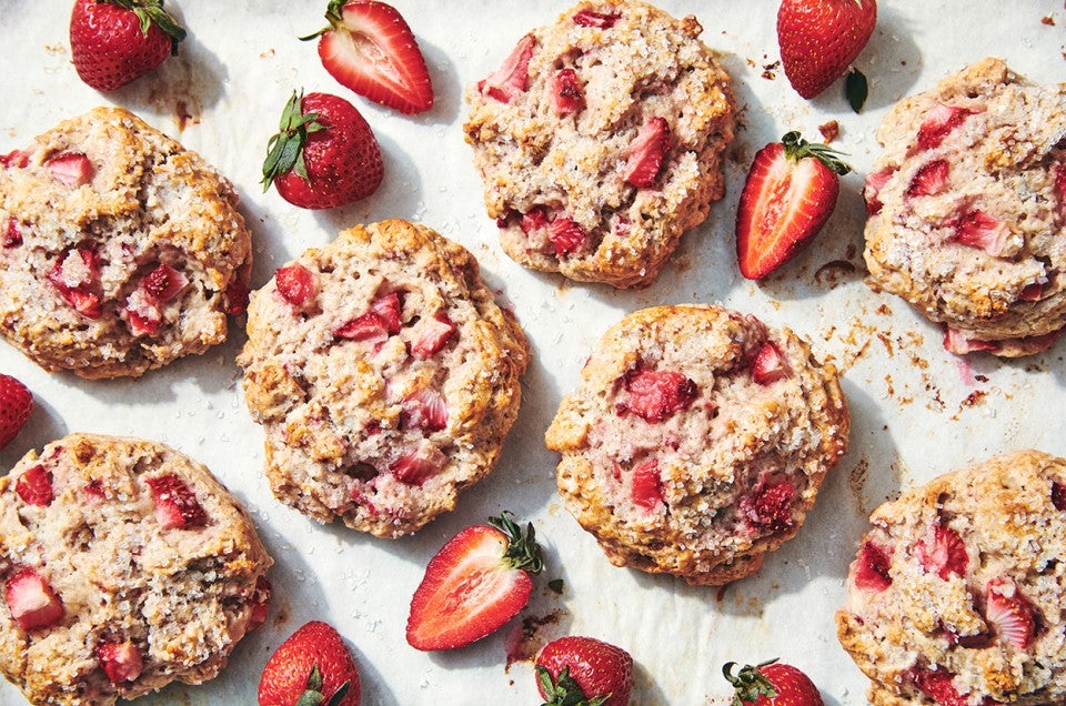 Strawberries & Cream Scones