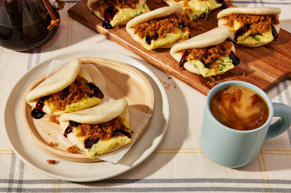 Taiwanese Breakfast Bao - select to zoom