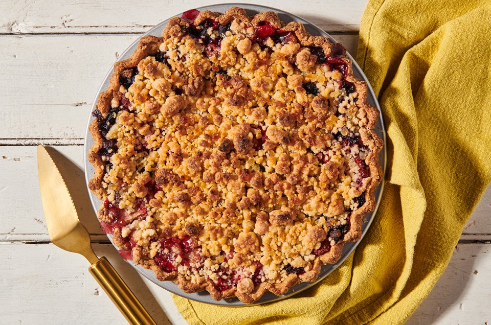 Fast Summer Berry Pie - select to zoom