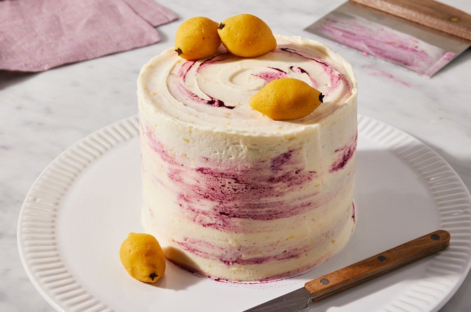 Lemon Blueberry Cake - select to zoom