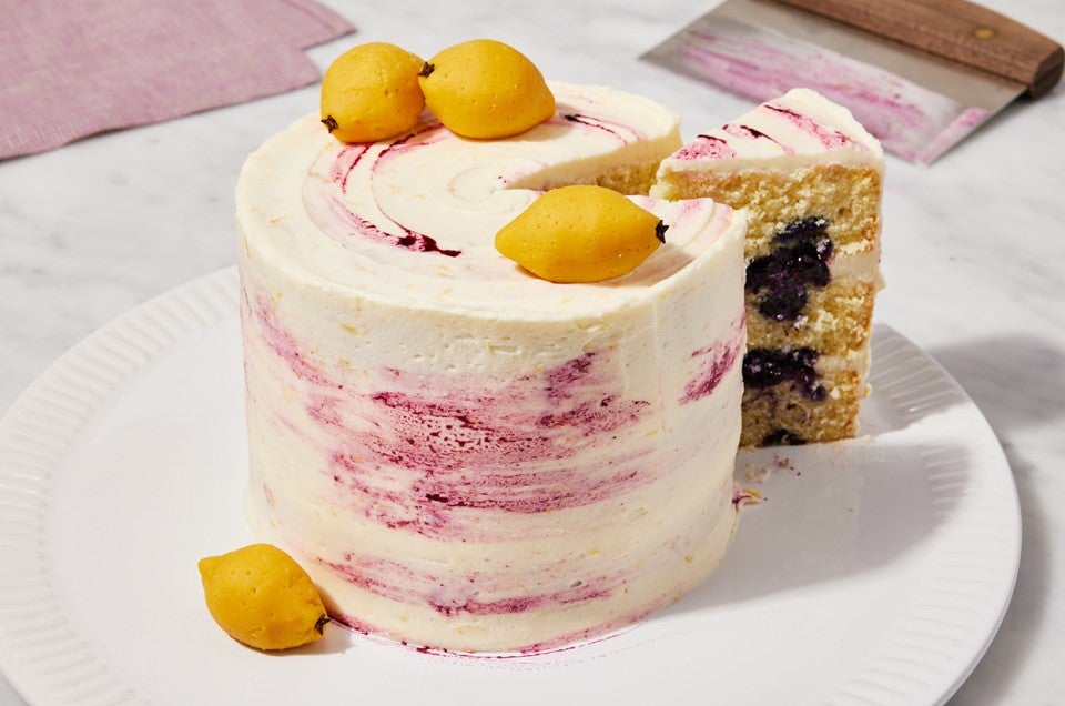 Lemon Blueberry Cake - select to zoom