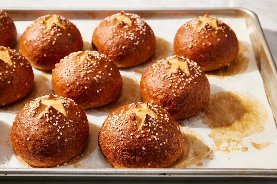 Pretzel Buns - select to zoom