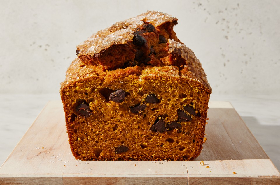 The Most Pumpkin Pumpkin Chocolate Chip Bread - select to zoom