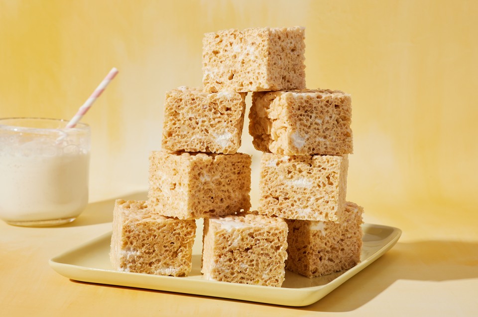 Ultimate Brown Butter Rice Krispies Treats - select to zoom