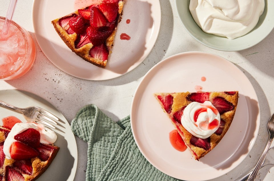 SuperSimple Strawberry Cake King Arthur Flour