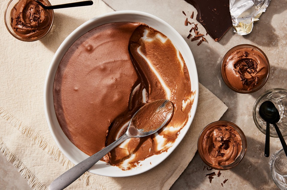Rich Chocolate Mousse - select to zoom